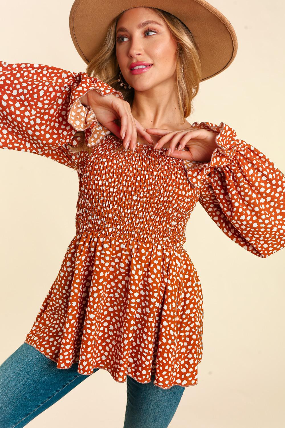 Square Neck Flare Babydoll