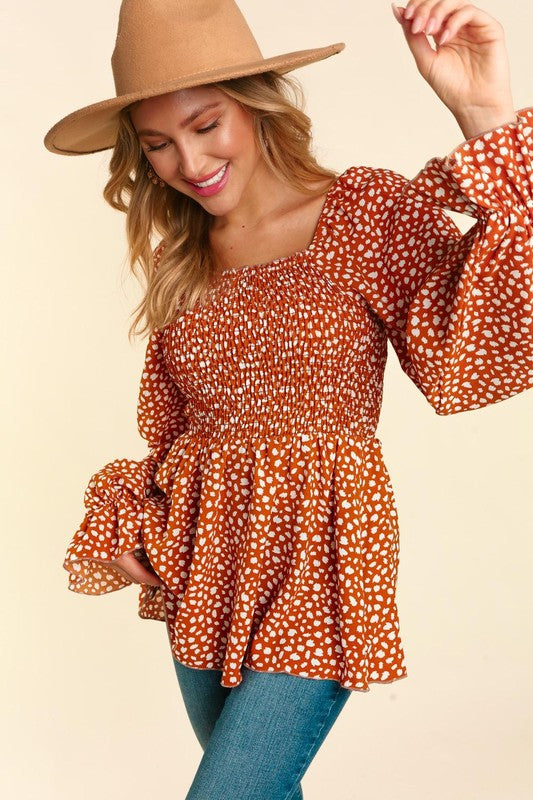 Square Neck Flare Babydoll